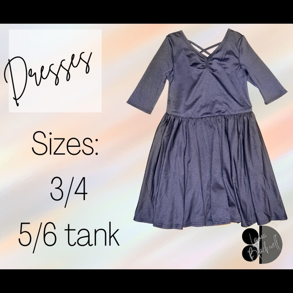 DotDotSmile solid color dresses. NWT.